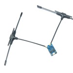 BAYCKRC 900Mhz 2.4Ghz Dual Band Drone Diversity ELRS 915 2.4G Dual Antenna Plastic DIY RC Racing UAV